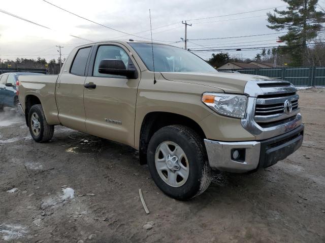 5TFUM5F10HX073634 - 2017 TOYOTA TUNDRA DOUBLE CAB SR/SR5 TAN photo 4