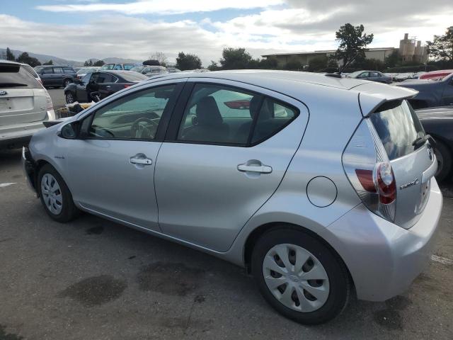 JTDKDTB33C1022904 - 2012 TOYOTA PRIUS C SILVER photo 2