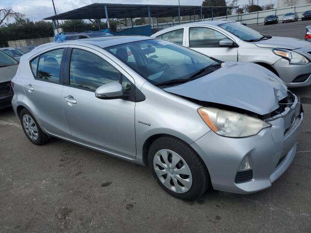 JTDKDTB33C1022904 - 2012 TOYOTA PRIUS C SILVER photo 4