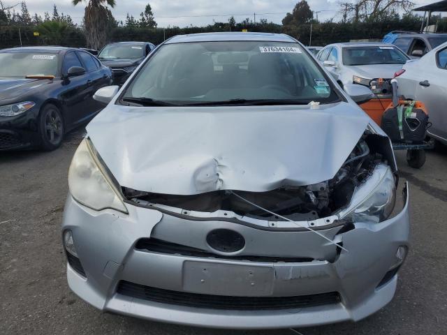 JTDKDTB33C1022904 - 2012 TOYOTA PRIUS C SILVER photo 5