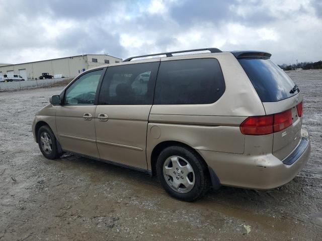 2HKRL1864YH540740 - 2000 HONDA ODYSSEY EX GOLD photo 2