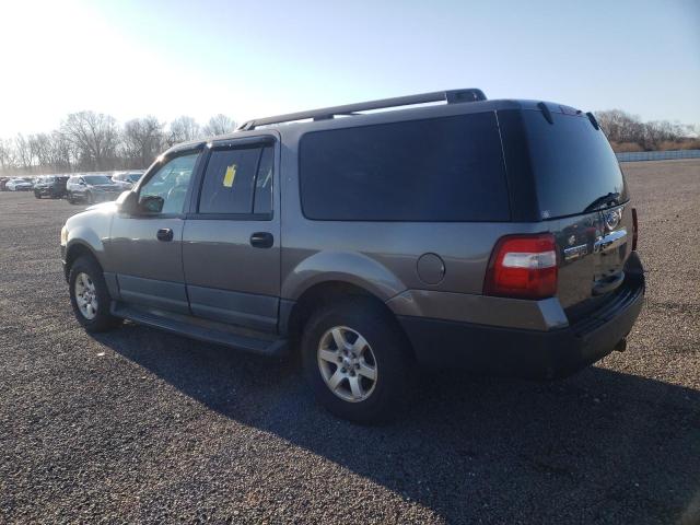 1FMJK1G50AEB48641 - 2010 FORD EXPEDITION EL XLT GRAY photo 2