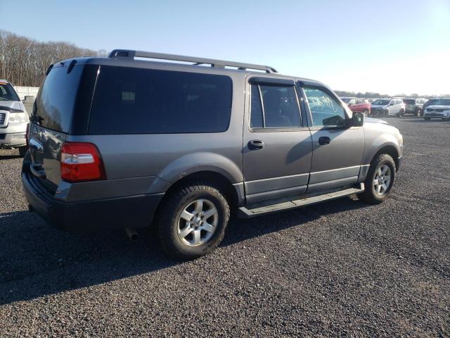 1FMJK1G50AEB48641 - 2010 FORD EXPEDITION EL XLT GRAY photo 3