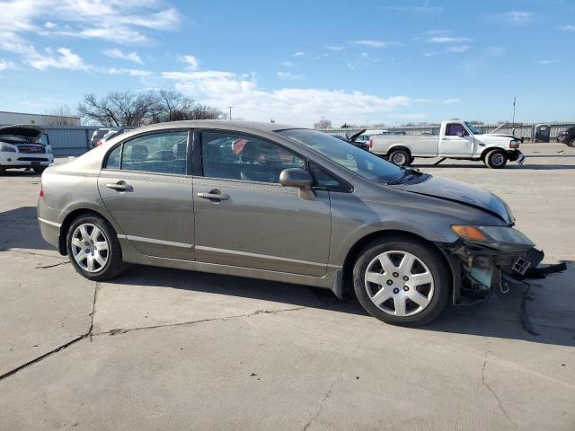 2HGFA16566H505773 - 2006 HONDA CIVIC LX GRAY photo 4