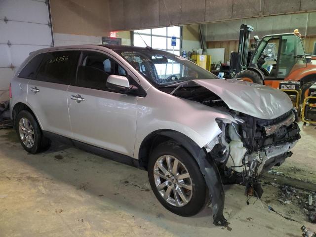 2FMDK3JCXBBB06958 - 2011 FORD EDGE SEL SILVER photo 4