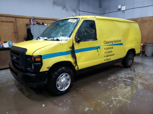 1FTNE1EL5CDB25914 - 2012 FORD ECONOLINE E150 VAN YELLOW photo 1