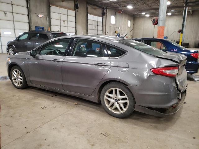 3FA6P0H72DR156933 - 2013 FORD FUSION SE GRAY photo 2