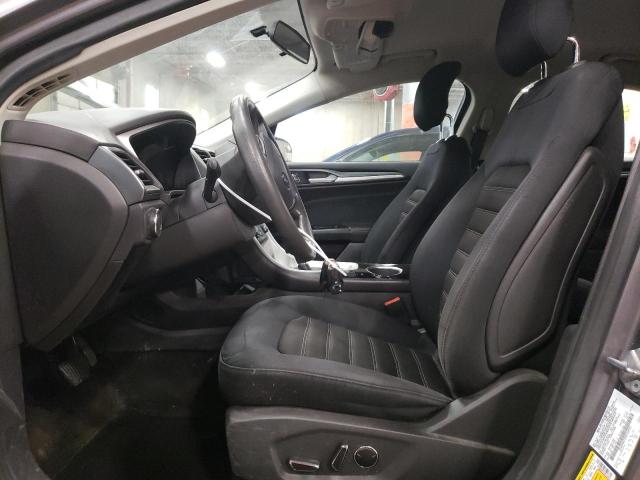 3FA6P0H72DR156933 - 2013 FORD FUSION SE GRAY photo 7