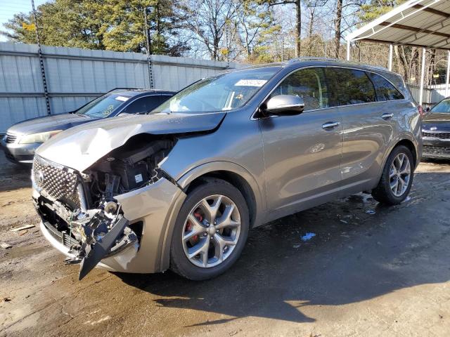 5XYPK4A53HG322552 - 2017 KIA SORENTO SX GRAY photo 1