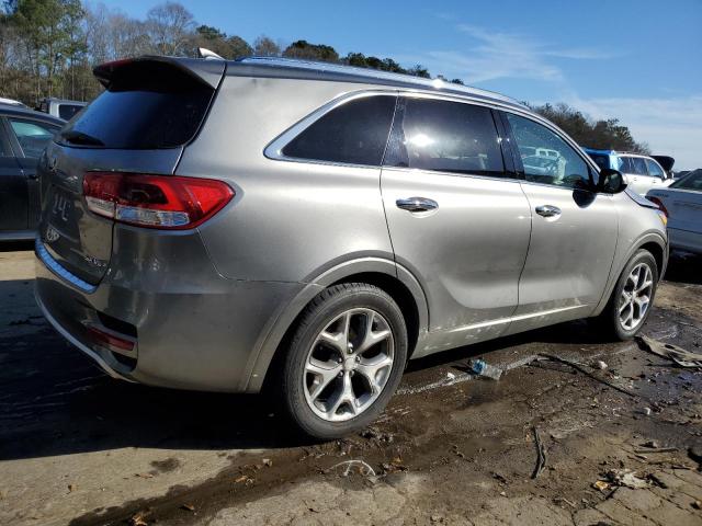 5XYPK4A53HG322552 - 2017 KIA SORENTO SX GRAY photo 3