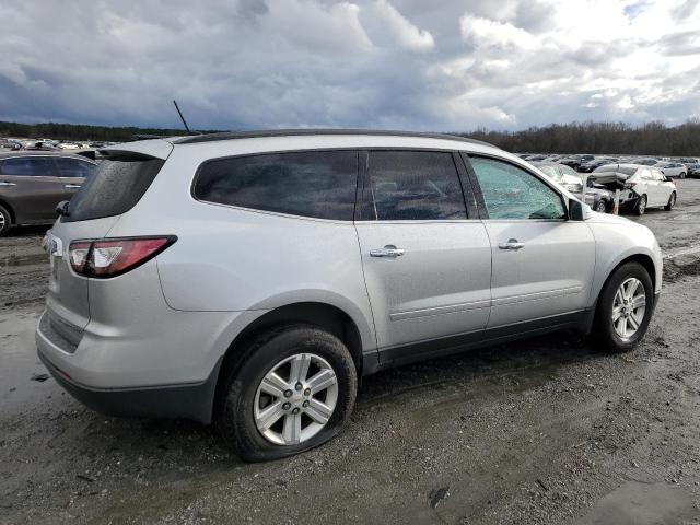 1GNKRGKD4DJ212883 - 2013 CHEVROLET TRAVERSE LT SILVER photo 3