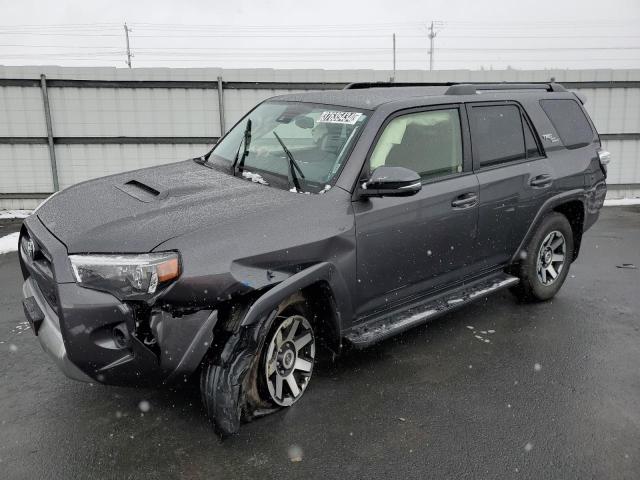 JTERU5JR6P6132611 - 2023 TOYOTA 4RUNNER SE GRAY photo 1