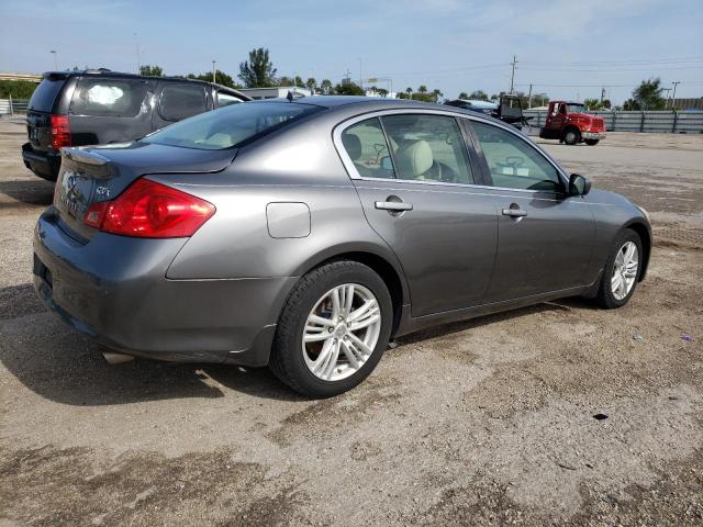 JN1CV6AR0BM411914 - 2011 INFINITI G37 SILVER photo 3