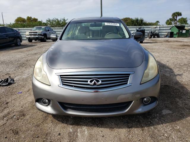 JN1CV6AR0BM411914 - 2011 INFINITI G37 SILVER photo 5