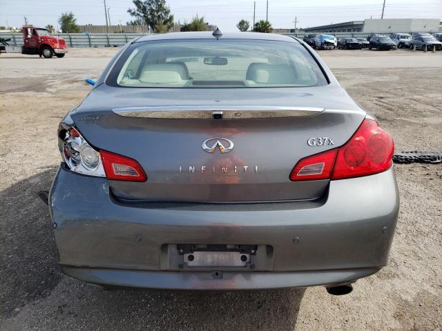 JN1CV6AR0BM411914 - 2011 INFINITI G37 SILVER photo 6