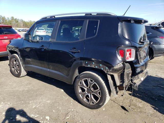 ZACCJBDT2GPD16546 - 2016 JEEP RENEGADE LIMITED BLACK photo 2