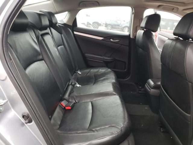 19XFC1F75GE201650 - 2016 HONDA CIVIC EXL ვერცხლისფერი ფოტო 10