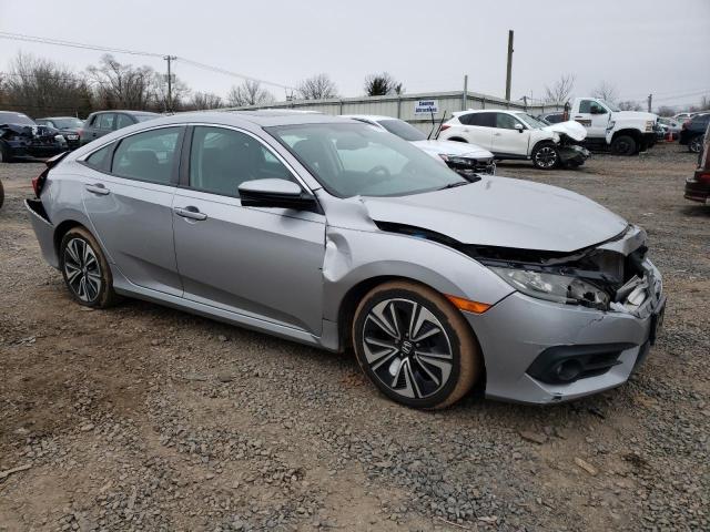 19XFC1F75GE201650 - 2016 HONDA CIVIC EXL ვერცხლისფერი ფოტო 4