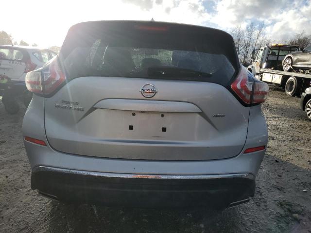 5N1AZ2MH0FN204763 - 2015 NISSAN MURANO S SILVER photo 6