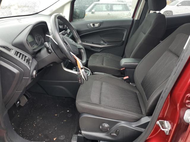 MAJ3S2GE4LC345397 - 2020 FORD ECOSPORT SE BURGUNDY photo 7