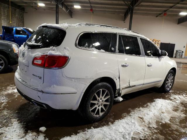 5GAKVBKD7EJ124775 - 2014 BUICK ENCLAVE WHITE photo 3