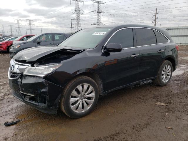 5FRYD4H47GB009469 - 2016 ACURA MDX TECHNOLOGY 黑色 照片 1