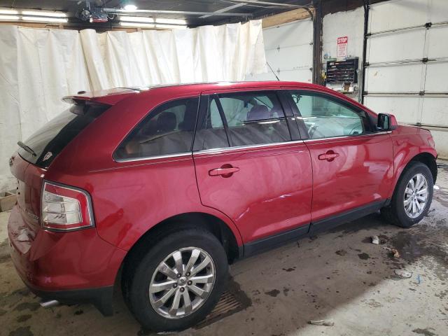 2FMDK49C49BA56966 - 2009 FORD EDGE LIMITED RED photo 3