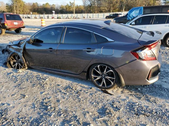 2HGFC1E51JH708767 - 2018 HONDA CIVIC SI GRAY photo 2