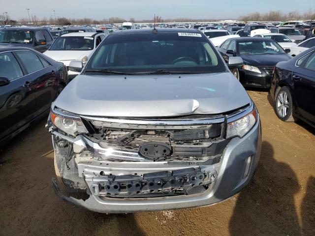2FMDK3KC2CBA69369 - 2012 FORD EDGE LIMITED SILVER photo 5