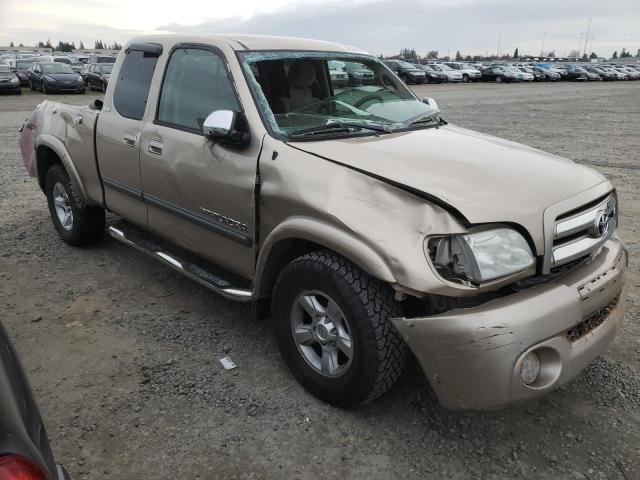 5TBRT34165S460974 - 2005 TOYOTA TUNDRA ACCESS CAB SR5 TAN photo 4