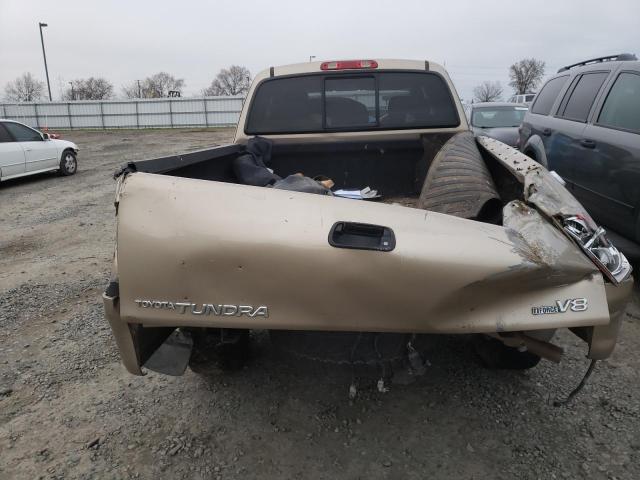 5TBRT34165S460974 - 2005 TOYOTA TUNDRA ACCESS CAB SR5 TAN photo 6