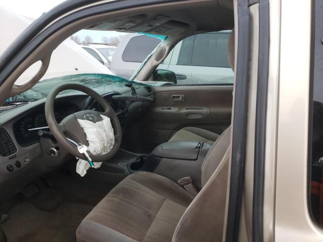 5TBRT34165S460974 - 2005 TOYOTA TUNDRA ACCESS CAB SR5 TAN photo 7
