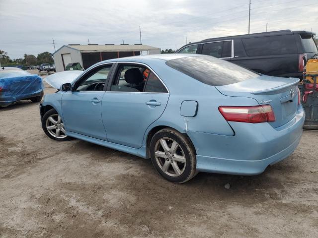 4T1BK46KX7U538089 - 2007 TOYOTA CAMRY LE BLUE photo 2