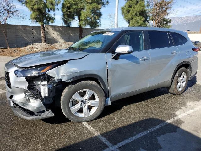 5TDKDRAH2PS502697 - 2023 TOYOTA HIGHLANDER L SILVER photo 1