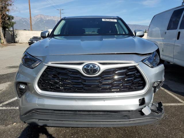 5TDKDRAH2PS502697 - 2023 TOYOTA HIGHLANDER L SILVER photo 5