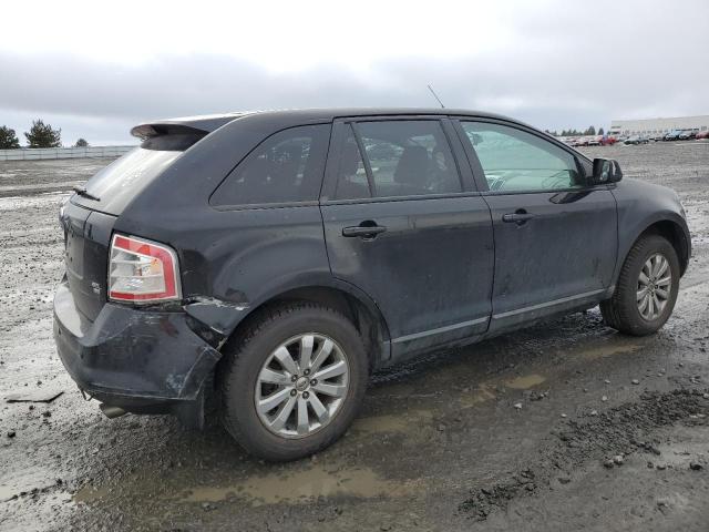 2FMDK48C47BA66332 - 2007 FORD EDGE SEL BLACK photo 3