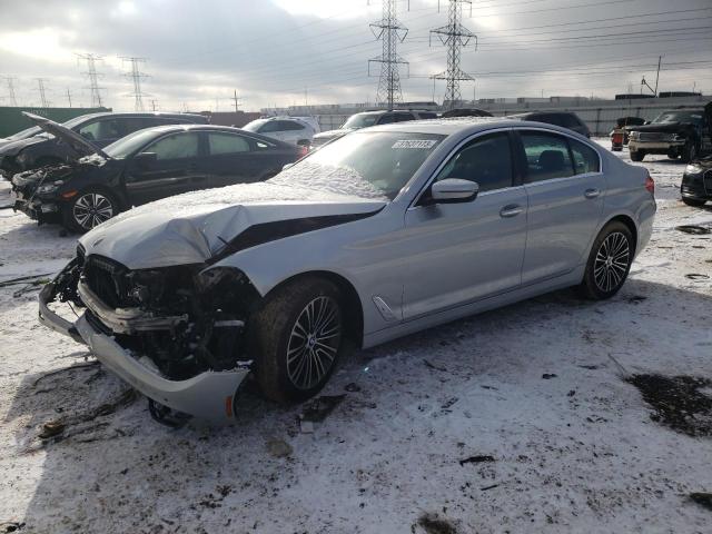 WBAJE7C59JWC56948 - 2018 BMW 540 XI SILVER photo 1