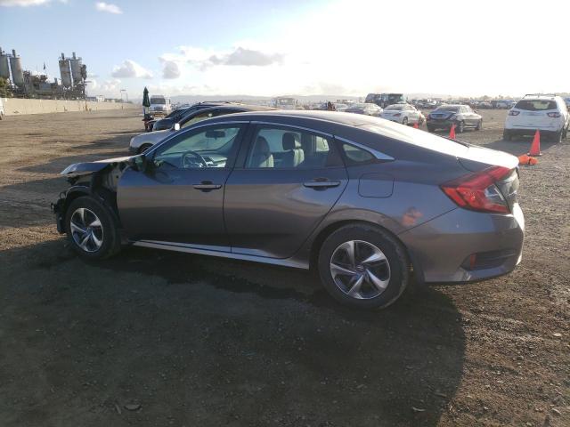 2HGFC2F60KH538321 - 2019 HONDA CIVIC LX GRAY photo 2