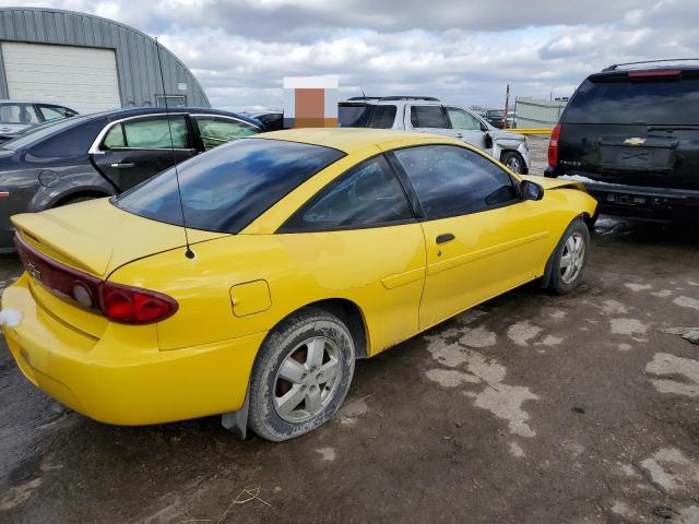 1G1JF12F347170983 - 2004 CHEVROLET CAVALIER LS YELLOW photo 3