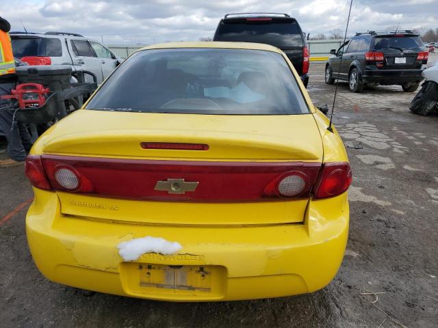 1G1JF12F347170983 - 2004 CHEVROLET CAVALIER LS YELLOW photo 6