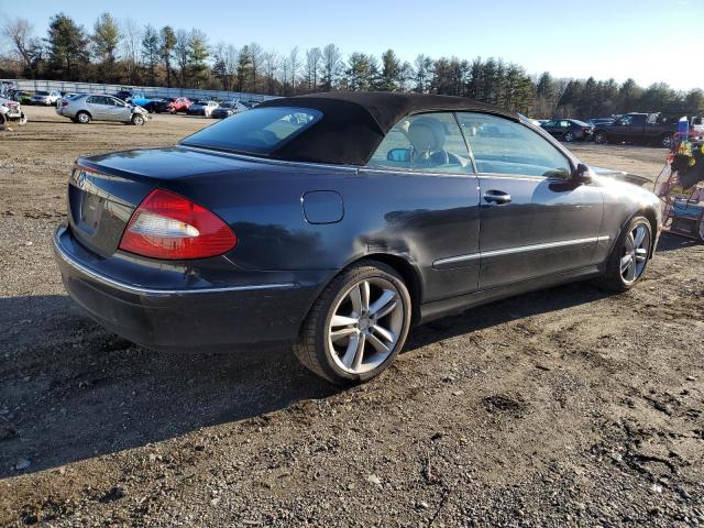 WDBTK56F18T094771 - 2008 MERCEDES-BENZ CLK 350 BLACK photo 3