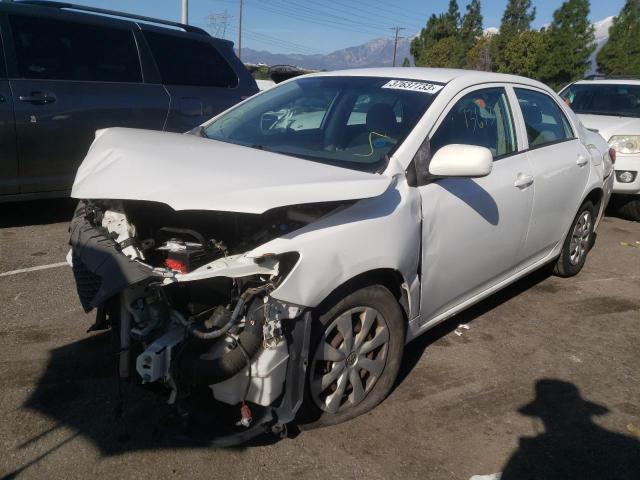 JTDBL40E19J017481 - 2009 TOYOTA COROLLA BASE WHITE photo 1
