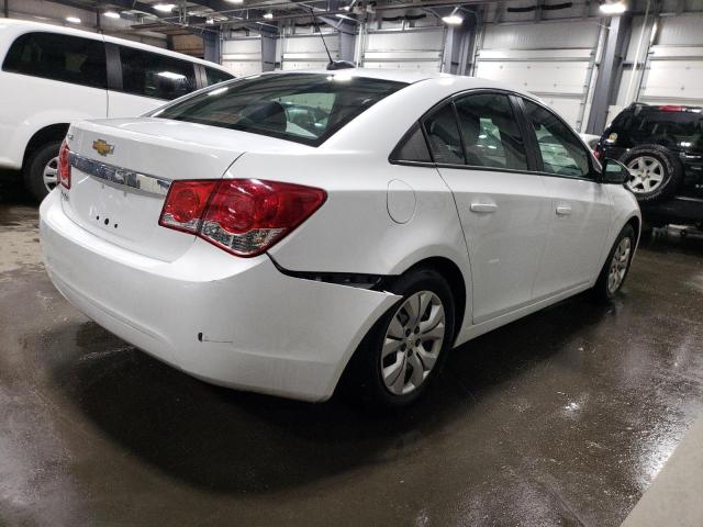 1G1PA5SH3F7140970 - 2015 CHEVROLET CRUZE LS WHITE photo 3