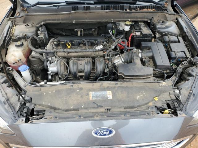 3FA6P0H70JR220060 - 2018 FORD FUSION SE GRAY photo 11