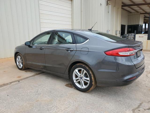 3FA6P0H70JR220060 - 2018 FORD FUSION SE GRAY photo 2