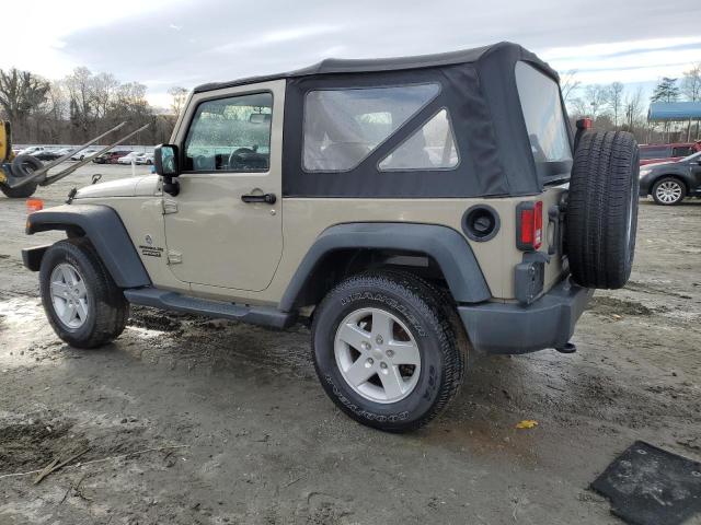 1C4AJWAG6HL734359 - 2017 JEEP WRANGLER SPORT BEIGE photo 2