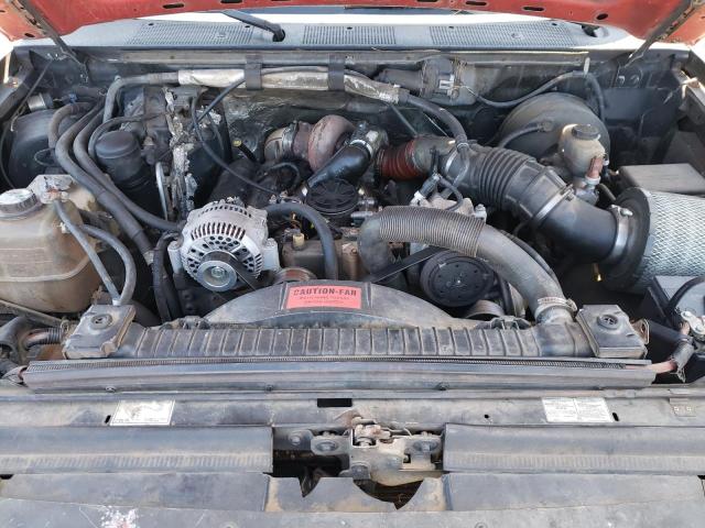 1FTJX35F2VEC11337 - 1997 FORD F350 BLACK photo 11