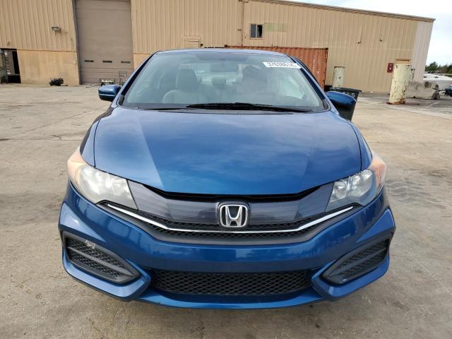 2HGFG3B53FH503110 - 2015 HONDA CIVIC LX BLUE photo 5