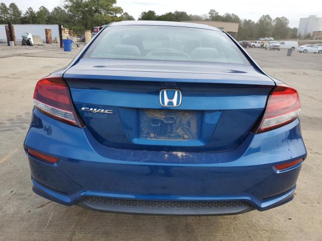 2HGFG3B53FH503110 - 2015 HONDA CIVIC LX BLUE photo 6