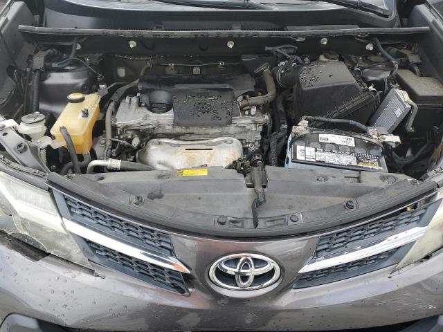 2T3WFREV3DW034744 - 2013 TOYOTA RAV4 XLE GRAY photo 12